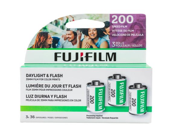 Фотопленка цветная FUJIFILM 200 Color Negative Film 135-36 х 1 | Зображення 1
