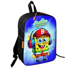 Рюкзак школьный детский Губка Боб 36х27 см подростковый для мальчика,девочки (4037)