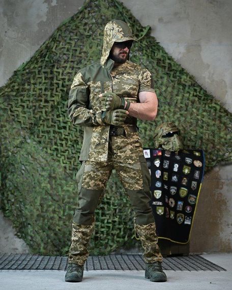 Літній тактичний костюм горка піксель 8в1 ПП7568 | Зображення 2