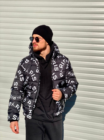 Куртка Париж-зима чорний S XL | Зображення 2