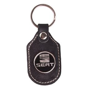 Брелок шкіряний простий SEAT