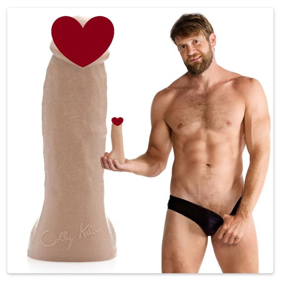 Фалоімітатор Fleshjack Boys: Colby Keller Dildo, за зліпком пеніса порноактора Sex Aura