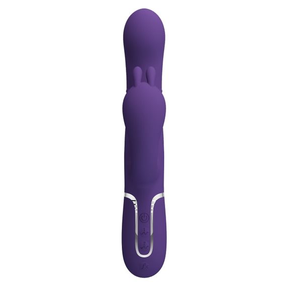 Вібромасажер з анальним та кліторальним стимулятором Pretty Love - Cammy Dark Purple Twinkled Tenderness, BW-500036-2 Sex Aura | Зображення 3