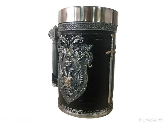 Кружка Чашка 3D Skull Mug Череп Пивная кружка Двуглавый Орёл