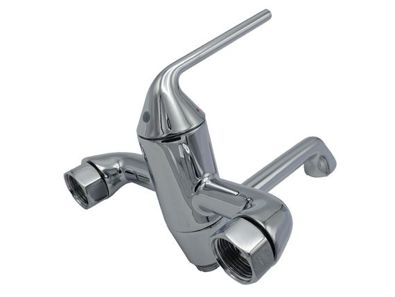 Змішувач для ванни латунь AIM хром DG13630 (chrome) | Зображення 4