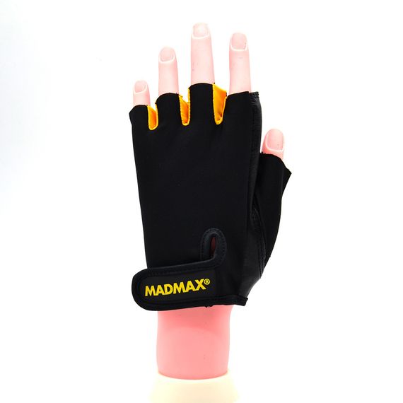 Рукавички для фітнесу MadMax MFG-251 Rainbow Orange L | Зображення 1