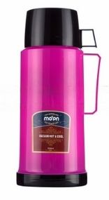 Термос питний з чашкою Frico FRU-255-Pink 1800 мл рожевий