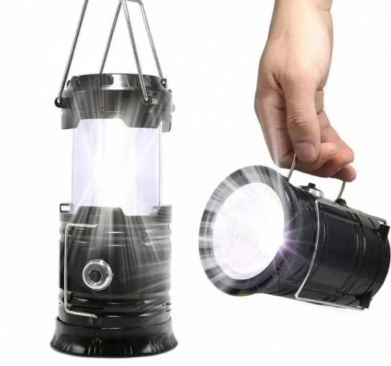 Кемпинговая LED лампа X-BAIL BL-5800 c фонариком и солнечной панелью | Зображення 2