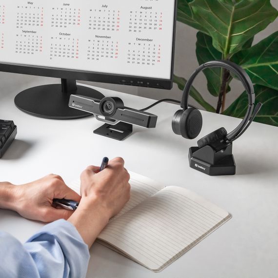 Гарнітура Sandberg Wireless Office Headset Pro+, Bluetooth, Black | Зображення 5