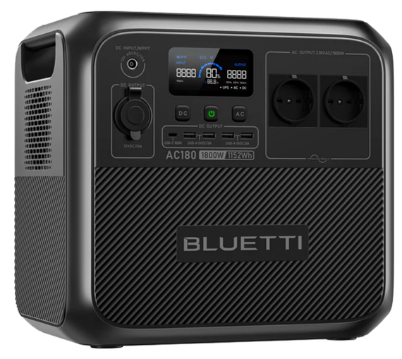 Портативна зарядна станція Bluetti 1152Wh AC180 | Зображення 1