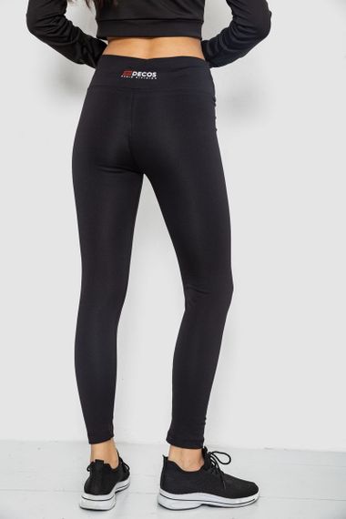 Лосини утеплені, колір чорний, 243R051-3 | Зображення 3