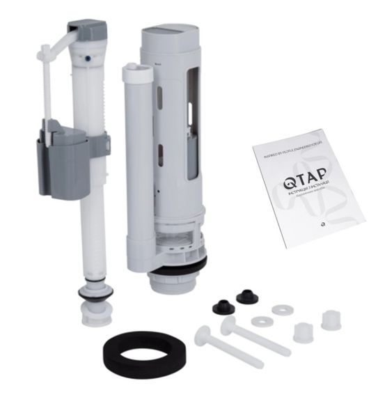 Унітаз підлоговий Qtap Presto Quadro Rimless з сидінням Slim Duroplast/ Soft-close/ Quick Release QT24221215AW | Зображення 3