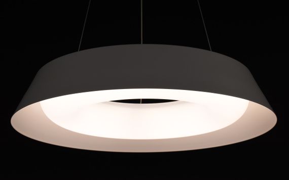 Люстра світлодіодна підвісна LED світильник для квартири на стелю лед з пультом 27575 Білий 25-90х50х50 см. | Зображення 5