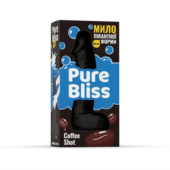 Ароматне мило пікантної форми Pure Bliss Black Coffee Shot (Кава) 18 см Sex Aura | Зображення 5