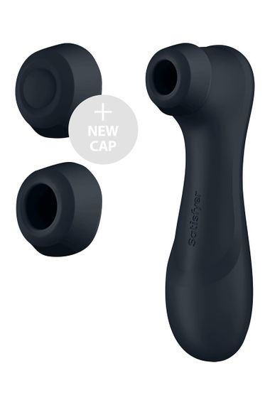 Смарт-вибратор с эффектом пульсации Satisfyer Pro 2 Generation 3 черный Sex Aura | Зображення 1