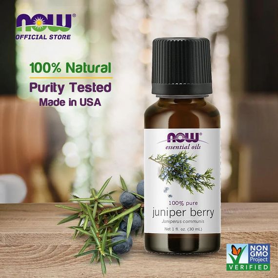 Ефірні олії ягоди ялівцю Now Foods Juniper Berry Oil 30 мл | Зображення 3