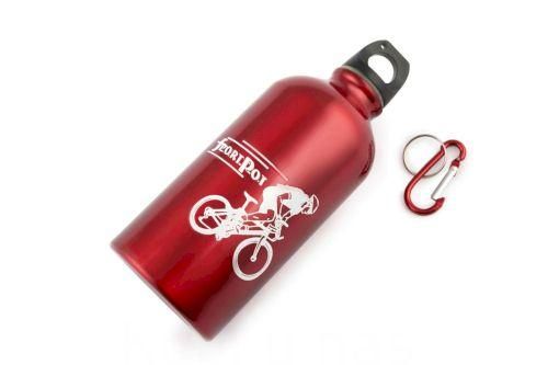 Фляга велосипедна (алюмінієва, червона) (500ml)
