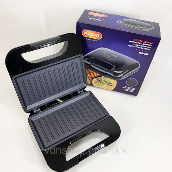 Гриль решетка для жарки мяса, Сэндвичница электрическая для бутербродов, Домашний гриль бутербродница CH-11 | Зображення 7