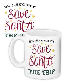 Кружка с принтом Save Santa the trip 330 мл (KR_22NG012)