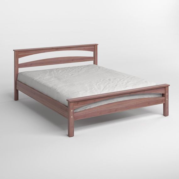 Двоспальне ліжко Mebigrand Чикаго Сіті Горіх лісовий 140х190 см (MBG-1554) | Зображення 1