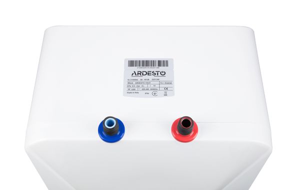 Водонагрівач електричний Ardesto EWH-15UMWMI під мийкою 15 л 1200 Вт, "мокрий" ТЕН, прямокутний, білий (3100842) | Зображення 5