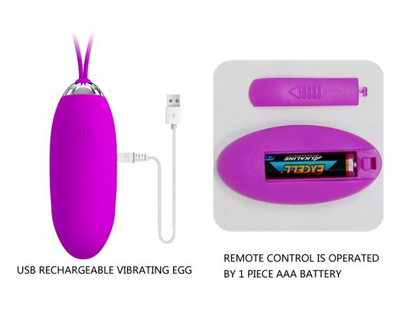 Віброяйце з пультом ду Pretty Love-Julia, BI - 014362W-4 sexstyle | Зображення 5