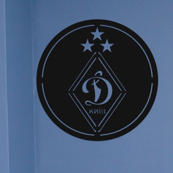 Панно декоративная картина на стену ФК Динамо Киев LED подсветка 400х400 acr-p000092 | Зображення 3