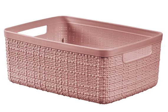 Корзина для хранения Curver (Курвер) Jute S 5 л (01904) Розовый