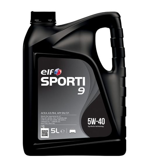 Моторна олива Elf Sporti 9 5W-40 5л.
