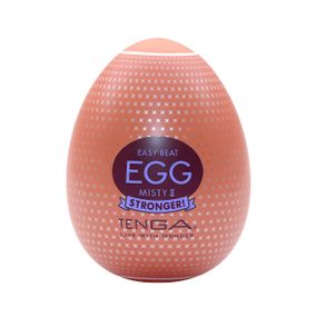 Мастурбатор-яйцо Tenga Egg Misty II, плотный TPE, пробник лубриканта 5 мл Sex Aura