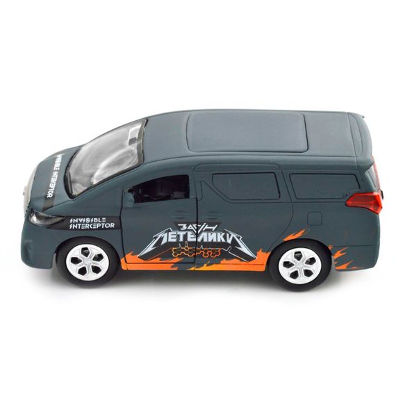 Автомодель серии "Шевроны Героев" Toyota Alphard "Отряд бабочек" TechnoDrive KM6011 | Зображення 5