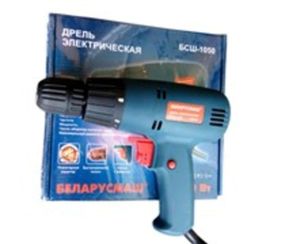 Шурупокрут Білоруш (1050 Вт, 0-800 об./хв) SVET