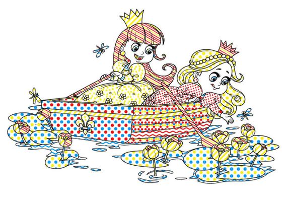 Книга "Чарівні водні розмальовки. Подружки" 74047 Crystal Book (9789669874047) | Зображення 1