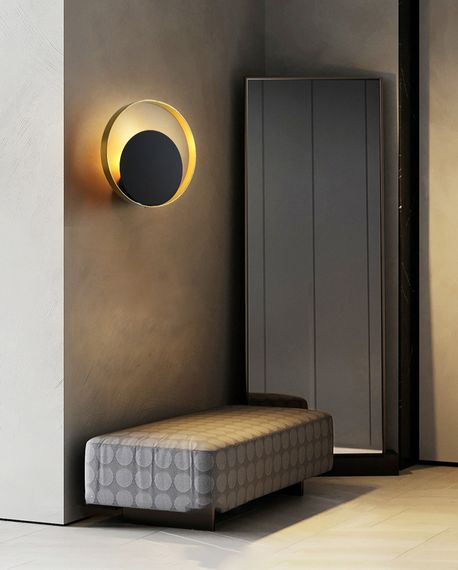 Бра настінна 27198 Чорний 25х25х7 см. | Зображення 1