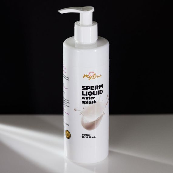 Лубрикант - MyLove Sperm Liquid Water Splash, 300 мл Sex Aura | Зображення 5