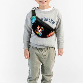 Сумка-бананка дитяча Роблокс "Roblox" 32х15см, через плече для хлопчика (00550)