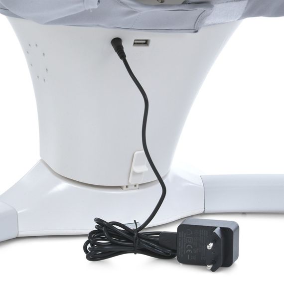 Укачивающий центр-шезлонг SOUL ME 1175 Light Gray | Зображення 2