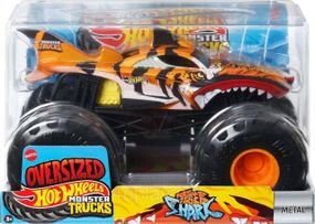 Монстр-трак Хот Вілс Тигрова акула 1:24 Оригінал Hot Wheels Monster Truck Tiger Shark