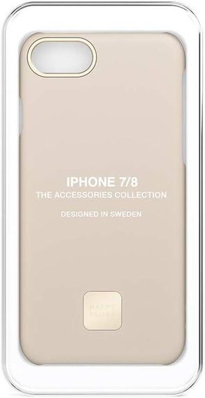 Чехол Happy Plugs Ultra Thin для iPhone 7, 8, SE, тонкий и стильный, с защитой от царапин айфон Телесный | Зображення 2