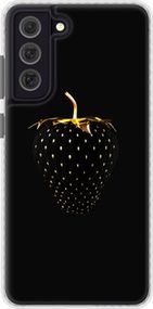 Чохол на Samsung Galaxy S21 FE Чорна полуниця "3585pc-2302-24368"