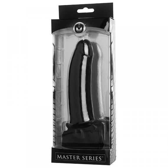 Страпон на голову Master Series Face Fuck Strap On Mouth Gag из черного латекса sexstyle | Зображення 3