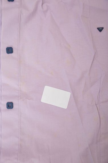 Рубашка мужская однотонная  -уценка, цвет сиреневый, 214R7117-U-1 | Зображення 5