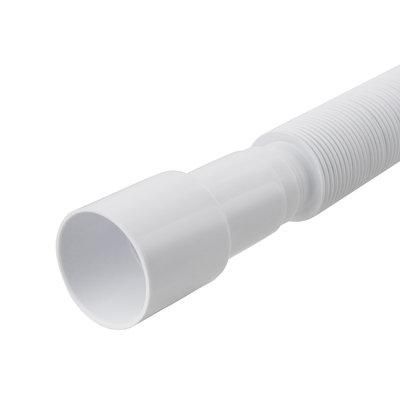 Сифон для мийки Polmark 1 1/2"x40 з литим випуском та гофротрубою з відведенням для пральної машини 40x40/50 PM 40 SF 20 03 | Зображення 2