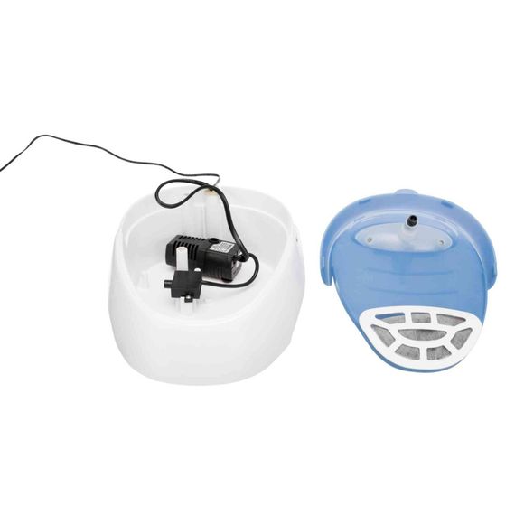 Фонтан Trixie автоматичний на 2 режими пластик 1 л 20 х 12 х 23 см біло-блакитний | Зображення 2