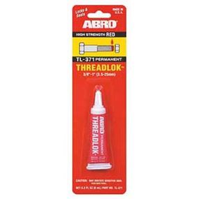 Фіксатор різьби червоний TL 371 (6мл) ABRO
