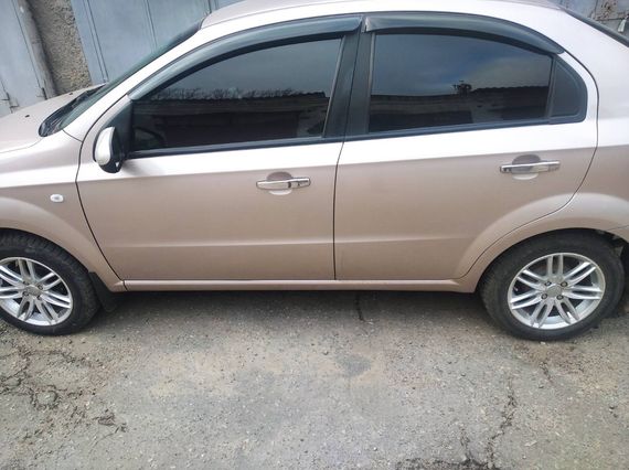 Накладки на ручки (4 шт) Omsa, итальянская нержавейка для Chevrolet Aveo T250 2005-2011 гг | Зображення 2
