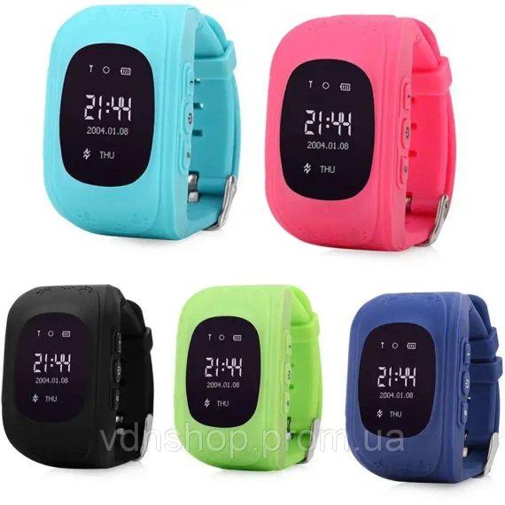 Дитячий годинник Smart Baby Watch з GPS трекером Блакитний | Зображення 1