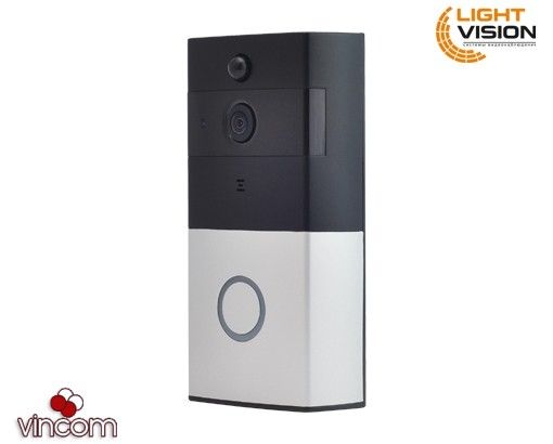 Видеозвонок LightVision WI-FI IP VLC-01IVP (Silver) | Зображення 1