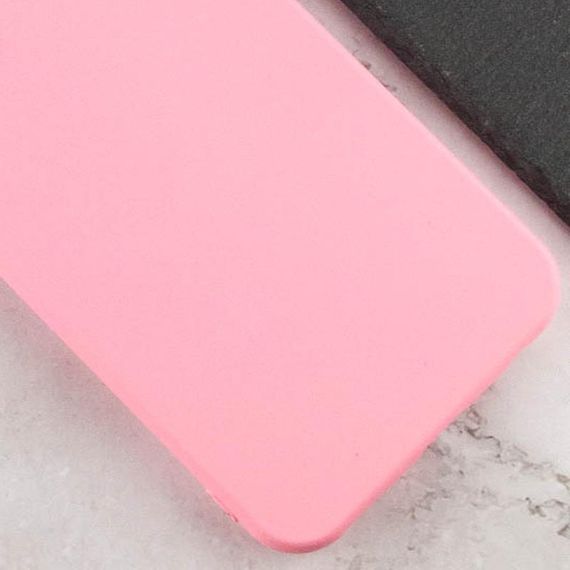 Чехол TPU GETMAN Liquid Silk Full Camera для Samsung Galaxy A06 Розовый / Pink | Зображення 1