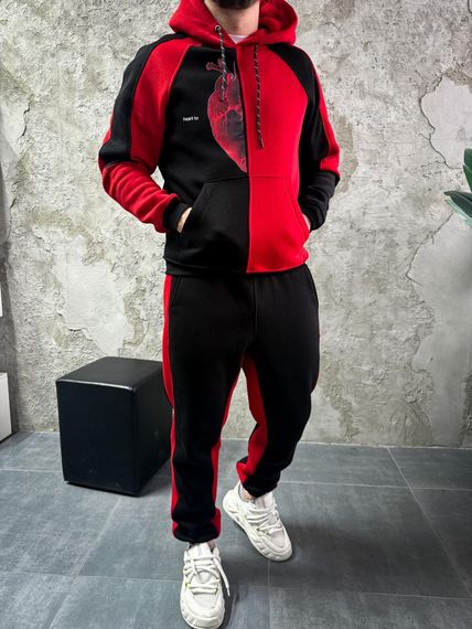 Спортивний костюм утеплений дтф | Зображення 1